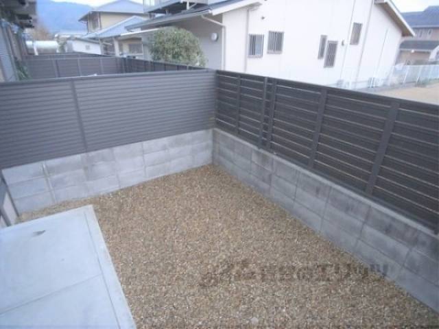 ベランダ　専用庭