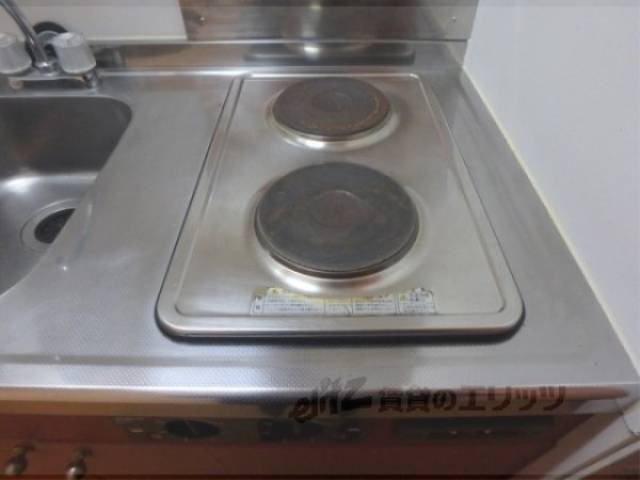 キッチン　2口コンロ