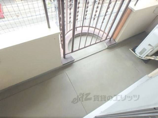 ベランダ　広々したベランダです