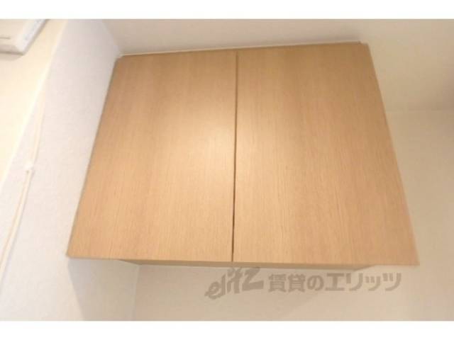 洗濯機置場　棚