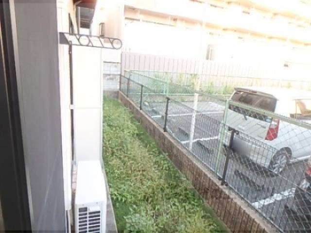 ベランダ　物干し