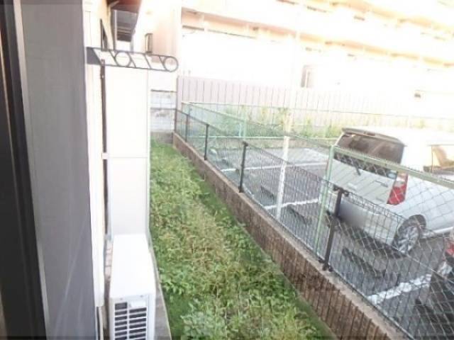 ベランダ　物干し