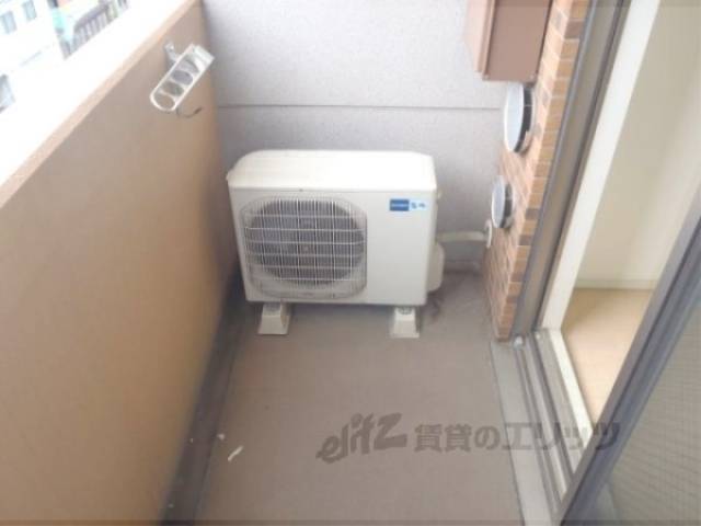 ベランダ　南向きベランダです