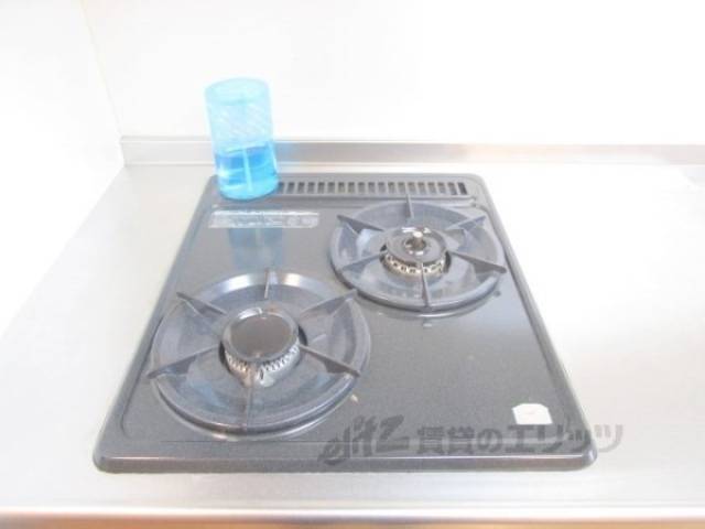 キッチン　ガス2口コンロ