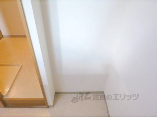 冷蔵庫置場　キッチン後ろです