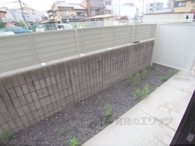 ベランダ　広々としたベランダです