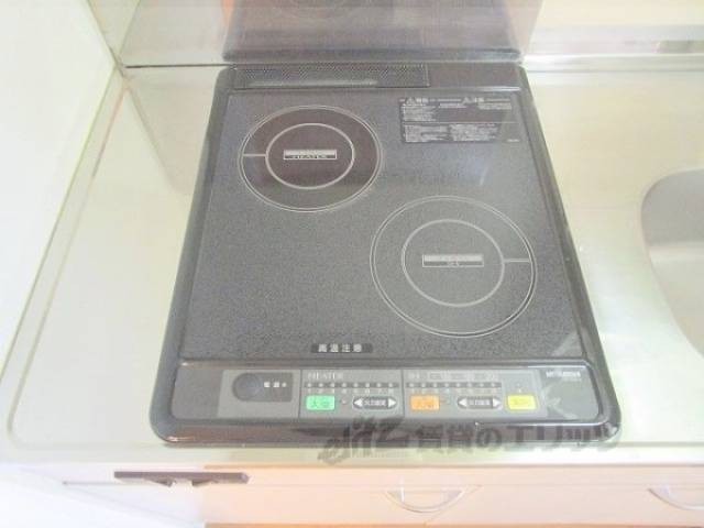 キッチン　２口ＩＨコンロ
