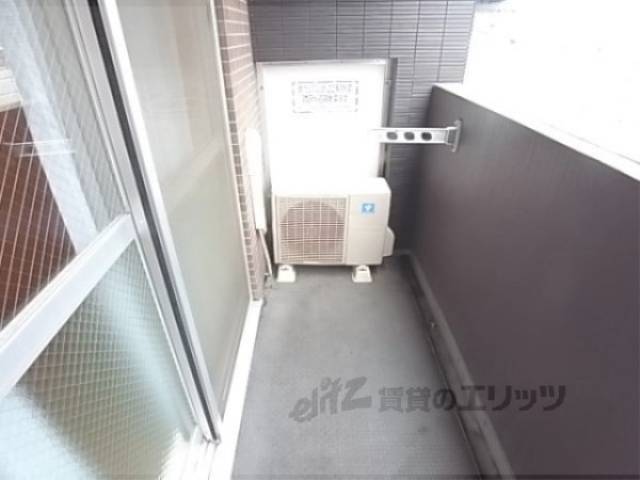 ベランダ　広いベランダですね。
