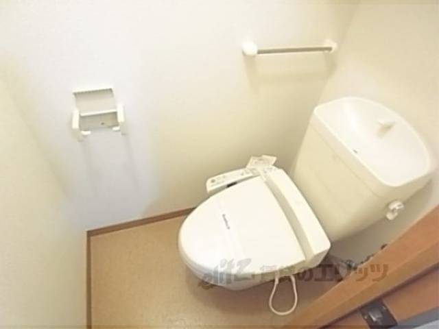 トイレ　清潔感溢れるトイレ。