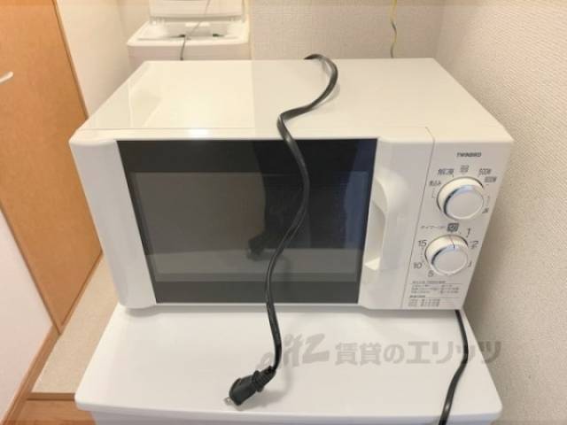 冷蔵庫置場　電子レンジ