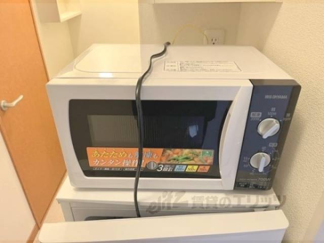 冷蔵庫置場　電子レンジ