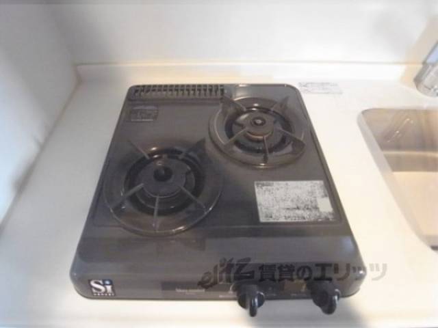キッチン　二口コンロ