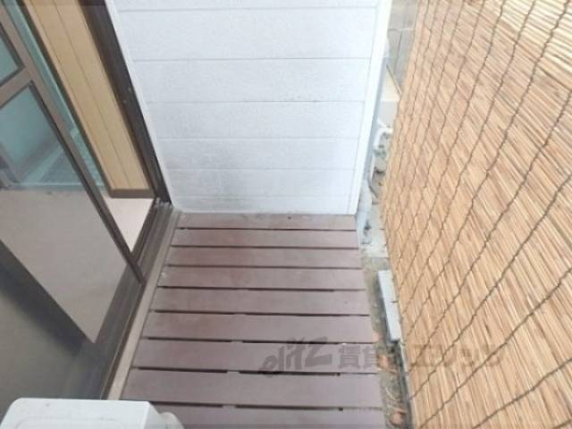 ベランダ　一階です