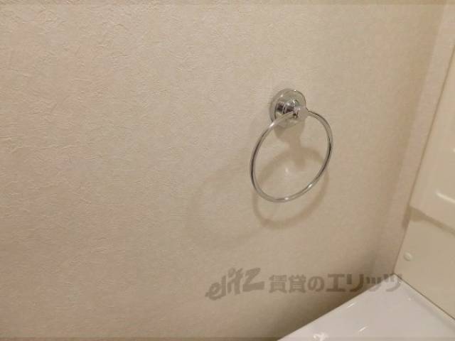 洗面所　タオル掛け