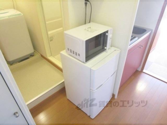 冷蔵庫置場　電子レンジ・冷蔵庫