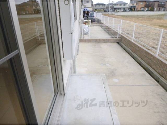 ベランダ　専用庭