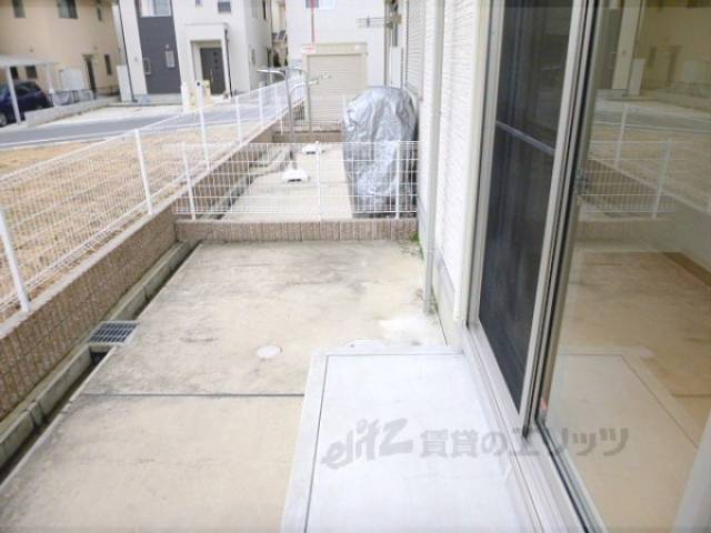 ベランダ　専用庭