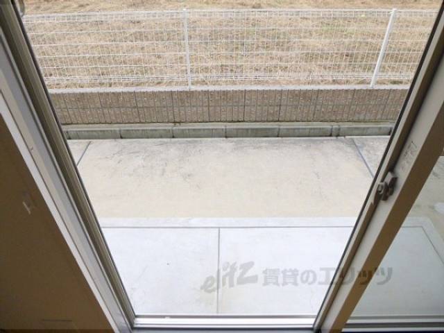 ベランダ　専用庭