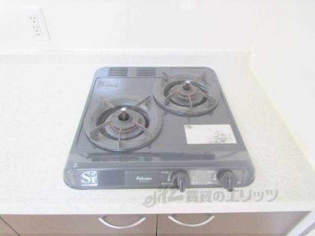 キッチン　ガス2口コンロ