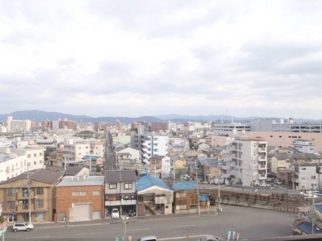 眺望　８階で遠くまで見渡せます