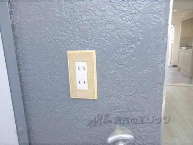 洗濯機置場　コンセント