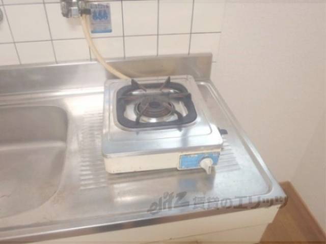 キッチン　ガス1口コンロ