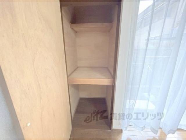 収納　日の入りもいい感じです