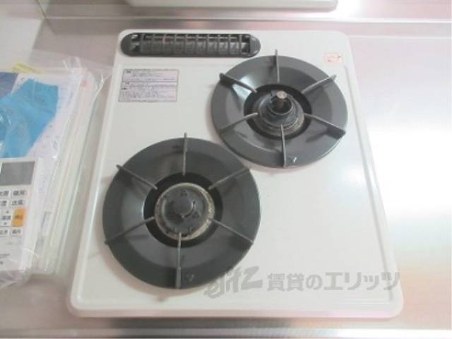 キッチン　二口コンロ