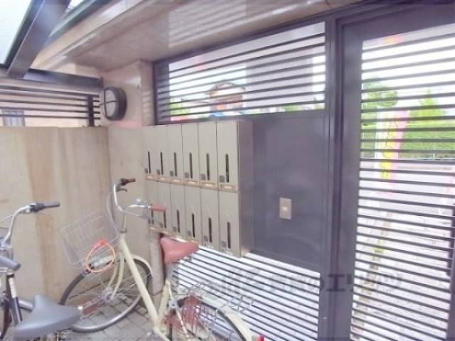 メールボックス　ダイヤルが付いています。