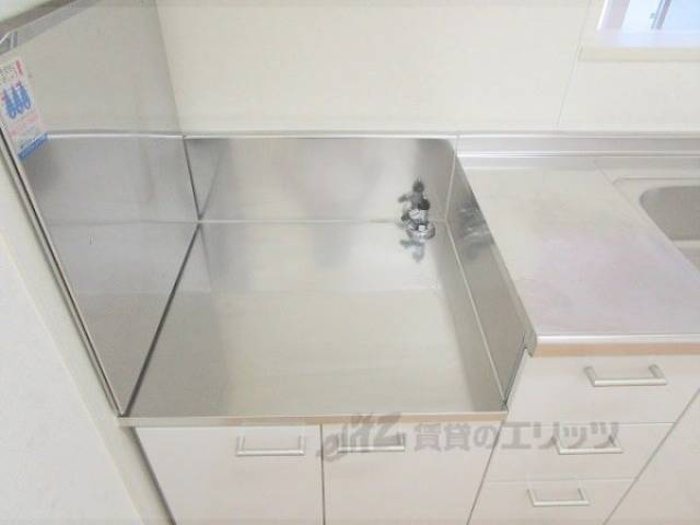 キッチン　ガスコンロ置き場