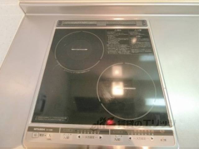 キッチン　電熱式コンロ