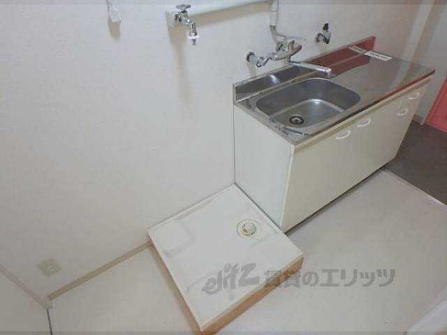 洗濯機置場　エアコン