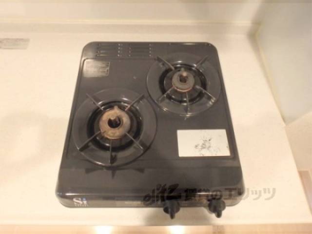 キッチン　ガス2口コンロ