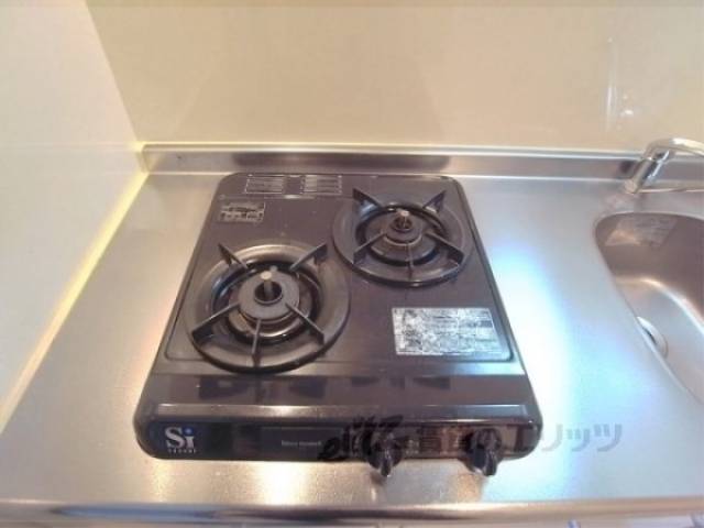 キッチン　ガス2口コンロ