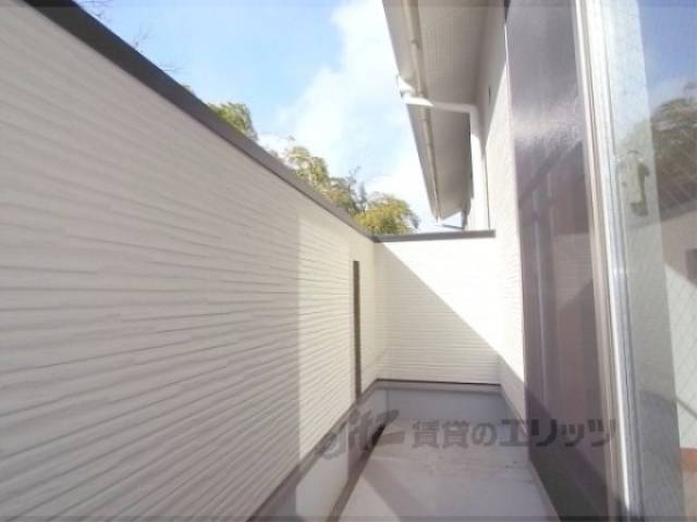 ベランダ　北側ベランダ