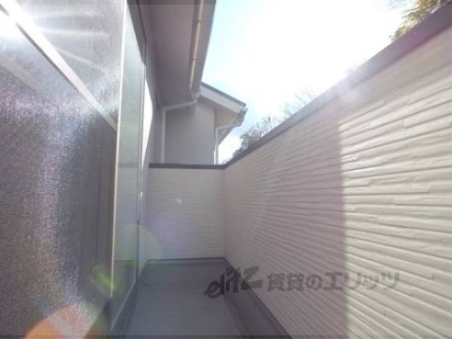 ベランダ　北側ベランダ