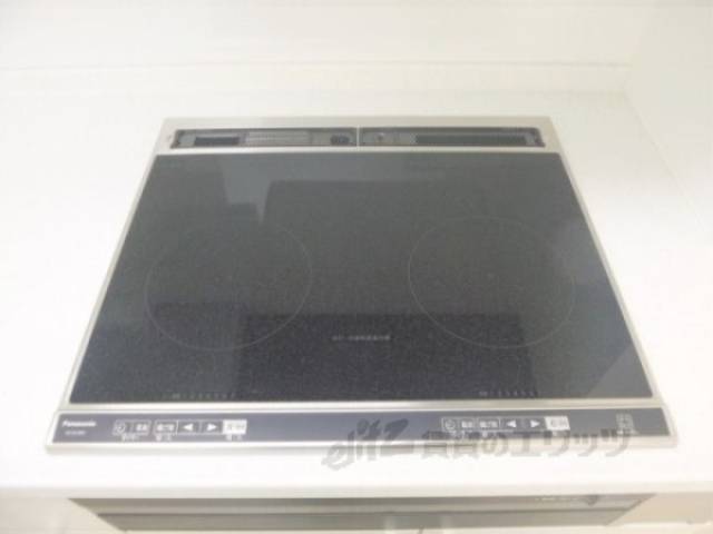 キッチン　２口付です・