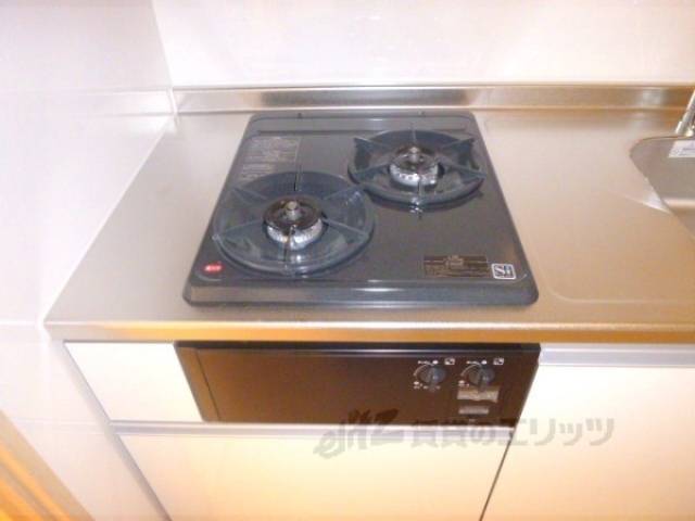 キッチン　2口ガスコンロ