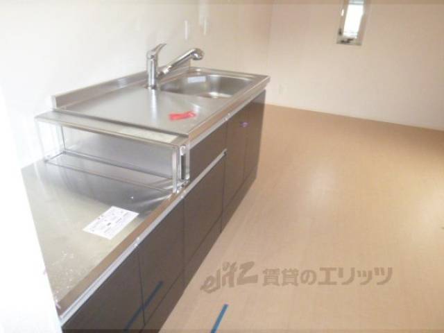 キッチン　2口コンロ設置可能で料理もしやすい!