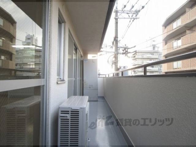 ベランダ　北側のベランダ