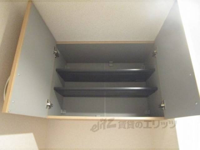 下駄箱　上収納