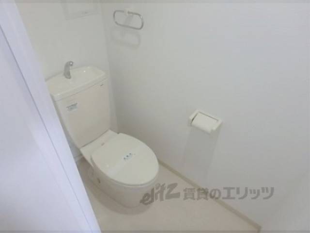 トイレ　清潔感溢れるトイレ。