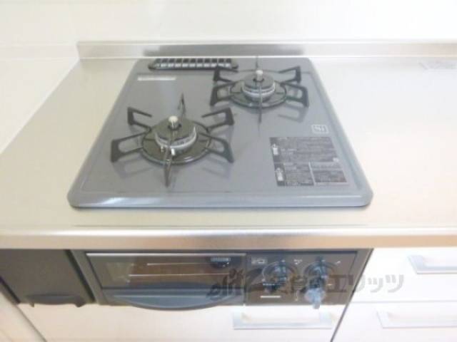 キッチン　ガス2口コンロ