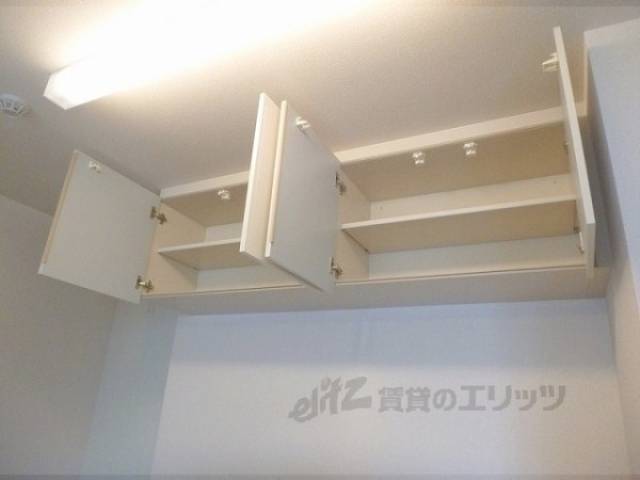 収納　冷蔵庫置場上収納