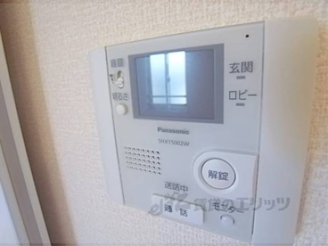 ＴＶモニターホン　防犯対策もばっちり。