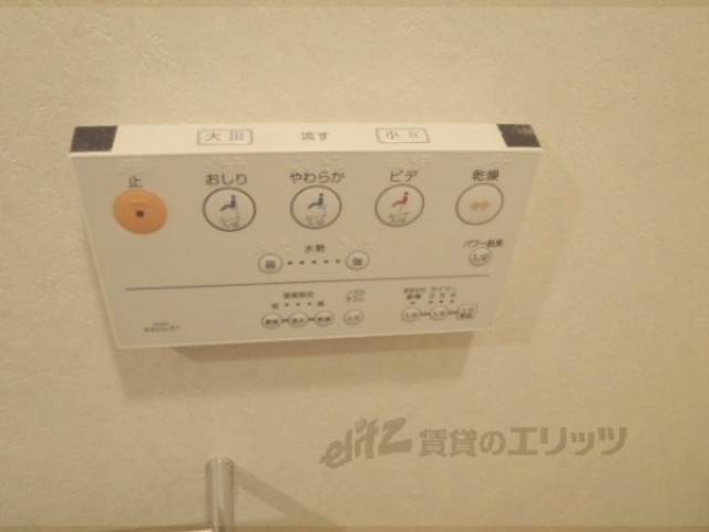 トイレ　機能充実です。