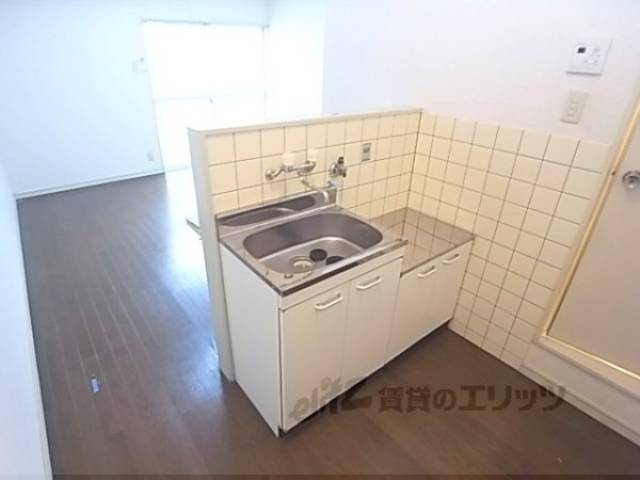 キッチン　２口ガスコンロ設置できます