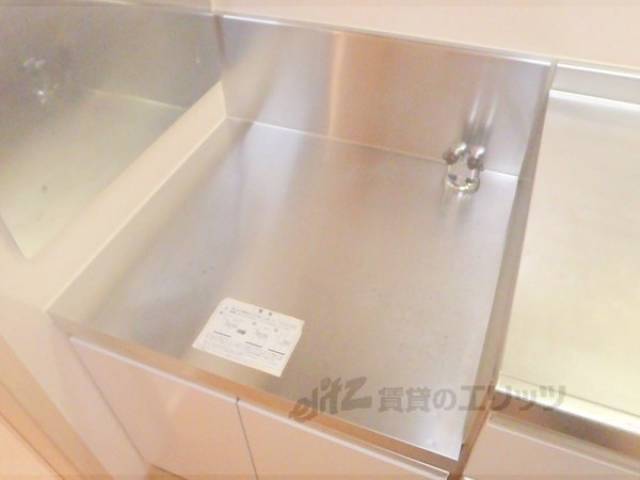 キッチン　コンロ置き場　二口コンロ設置可能です