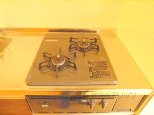 キッチン　2口ガスコンロ