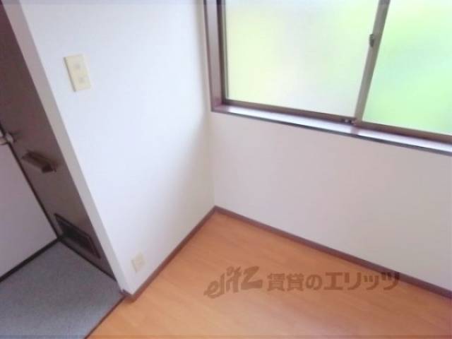 冷蔵庫置場　キッチンスペースに冷蔵庫が置けます。